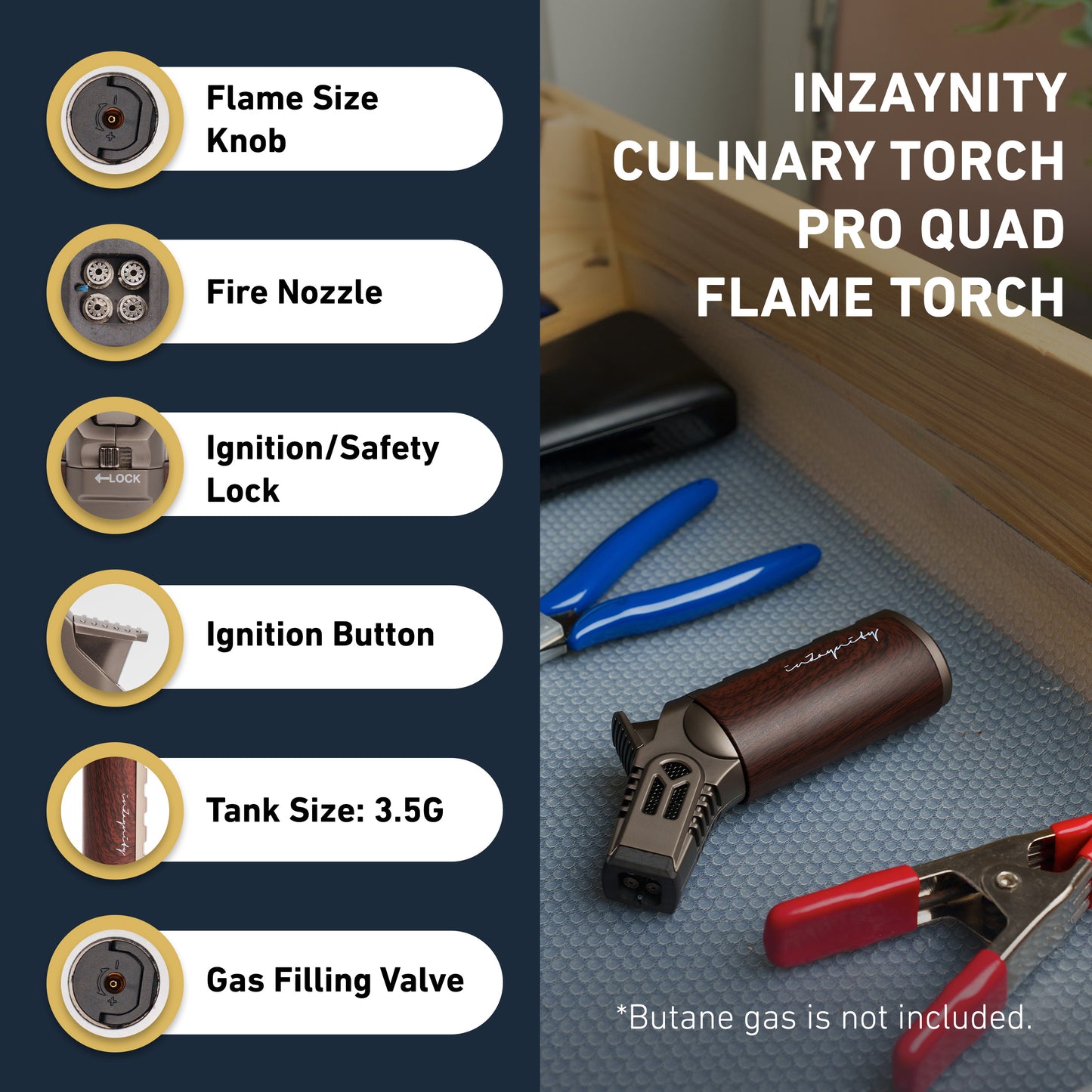 Quad Torch Lighter