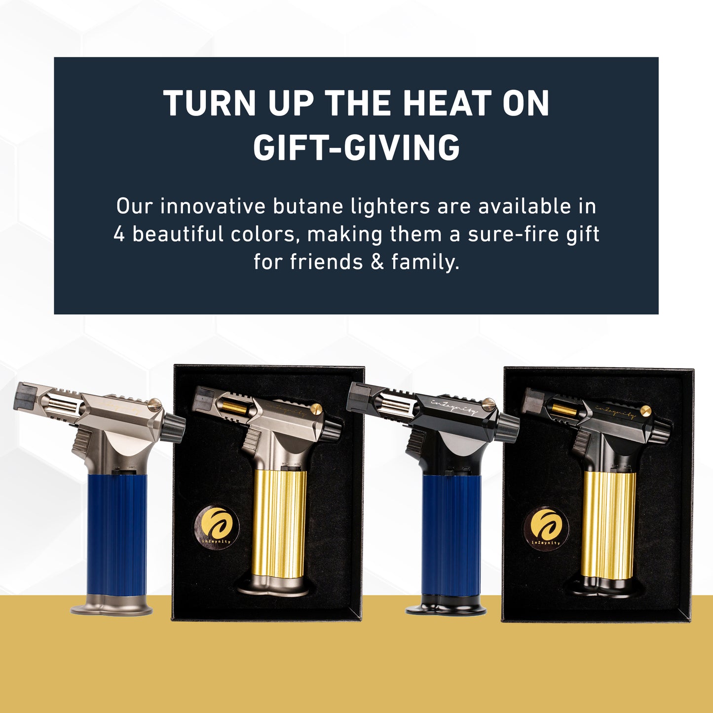 The Beast Torch (Silver on Blue)