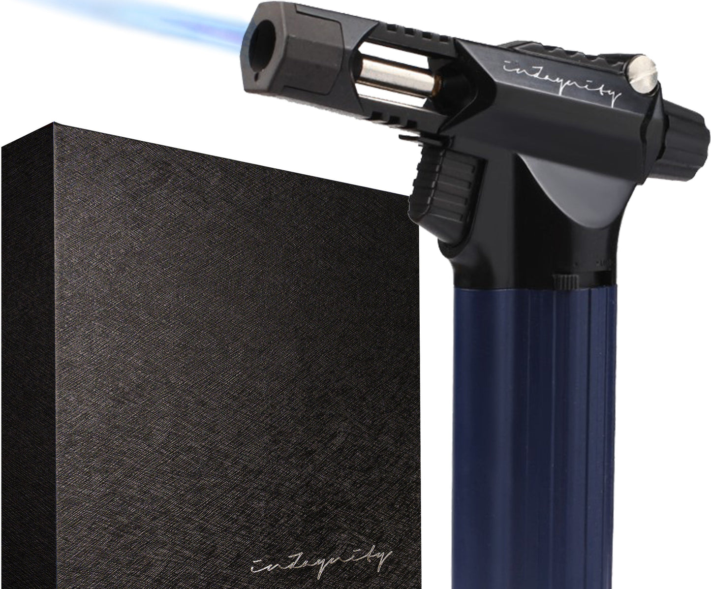 The Beast Torch (Silver on Blue)