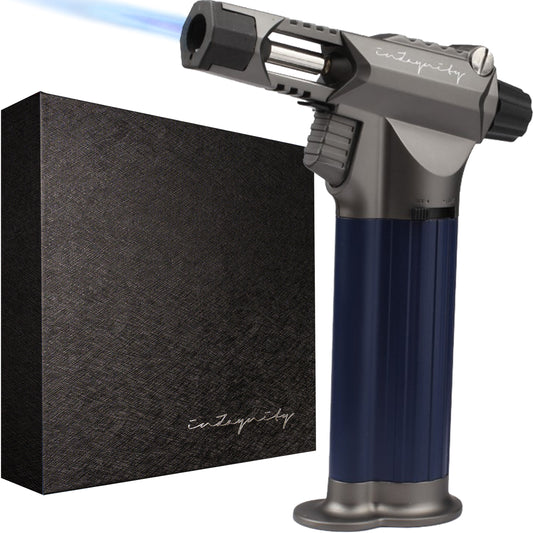 The Beast Torch (Silver on Blue)